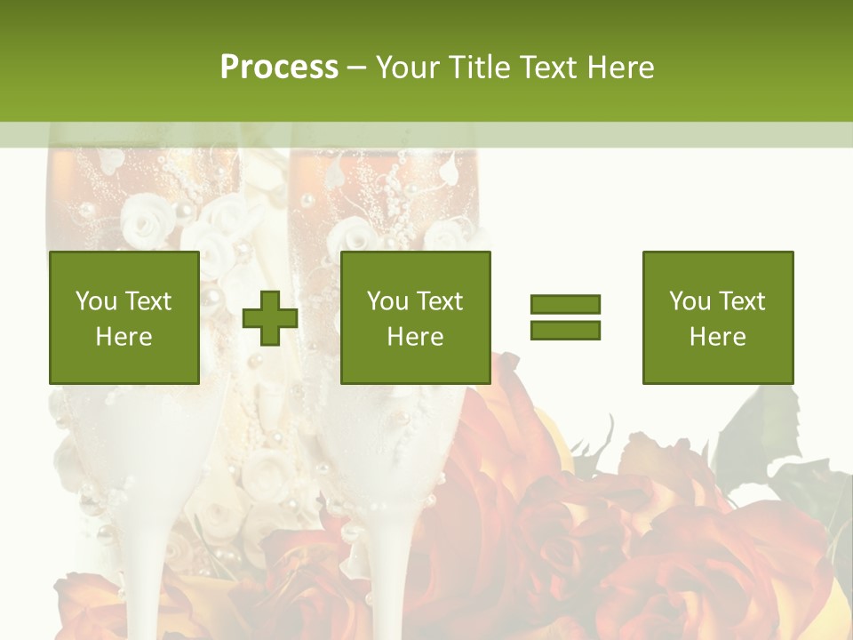 Nobody White Two PowerPoint Template