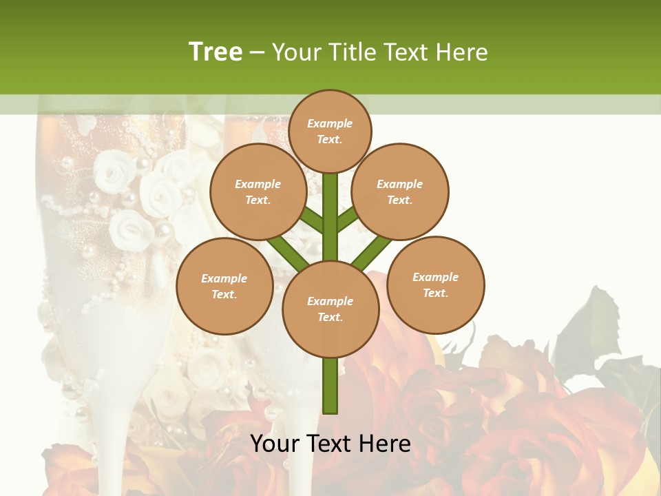 Nobody White Two PowerPoint Template