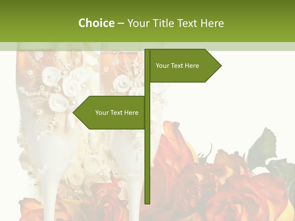 Nobody White Two PowerPoint Template