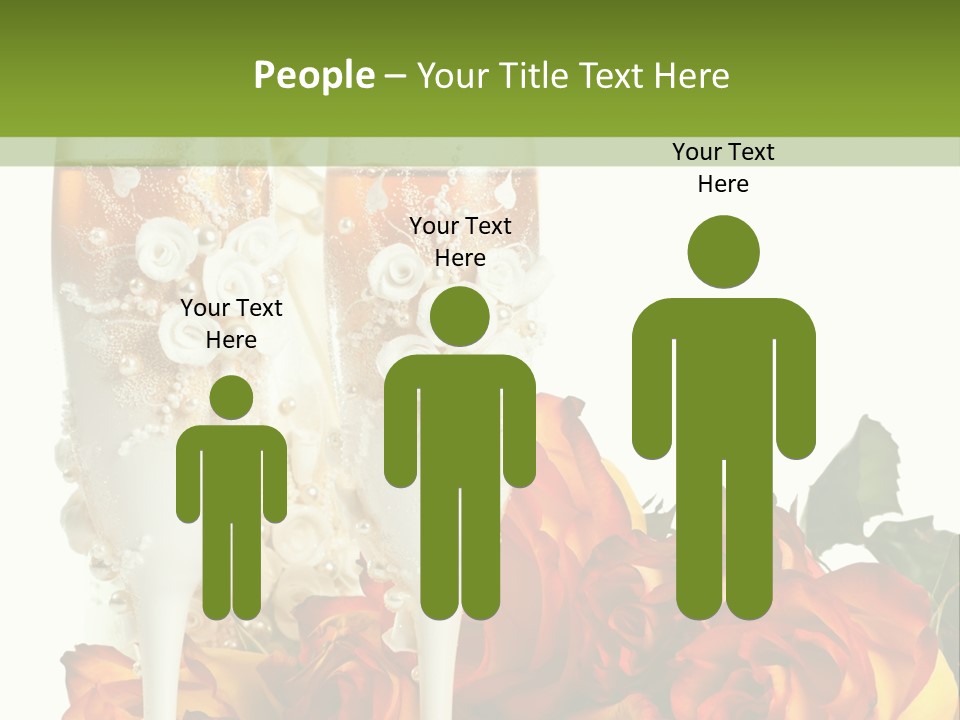 Nobody White Two PowerPoint Template