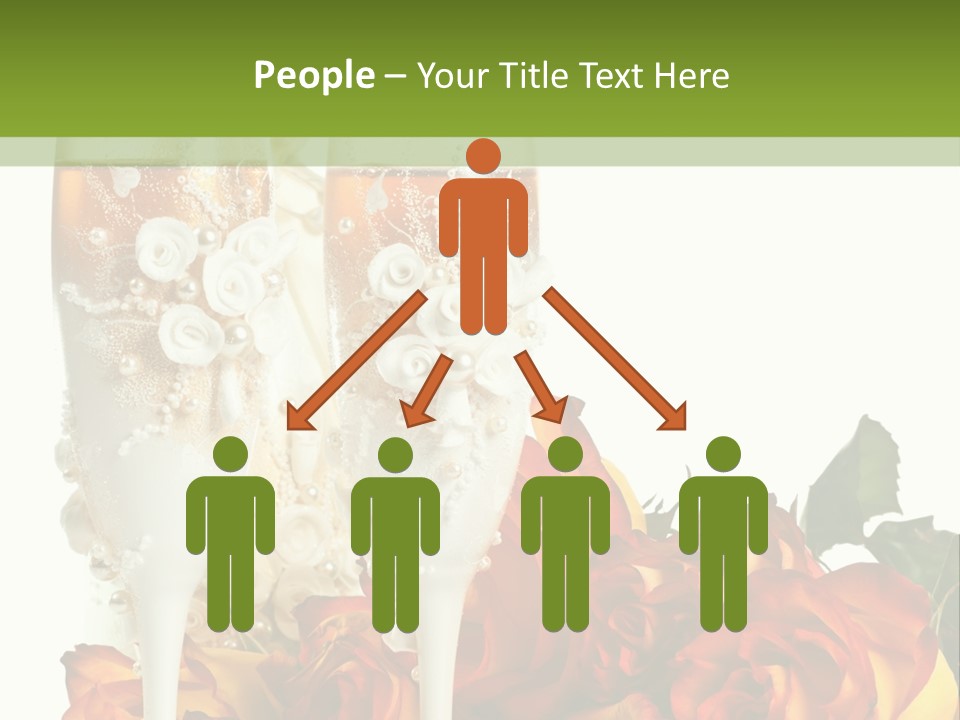 Nobody White Two PowerPoint Template