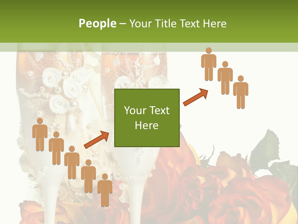 Nobody White Two PowerPoint Template