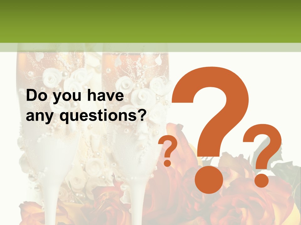 Nobody White Two PowerPoint Template