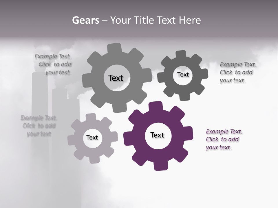 Sunset Energy Sky PowerPoint Template