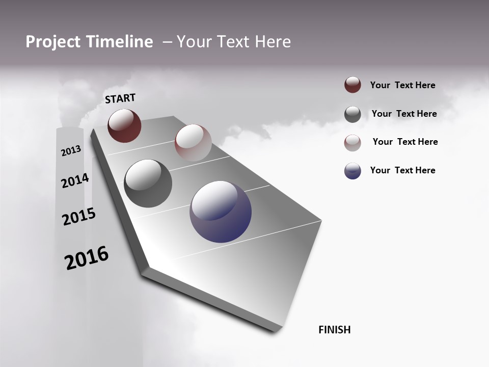 Sunset Energy Sky PowerPoint Template