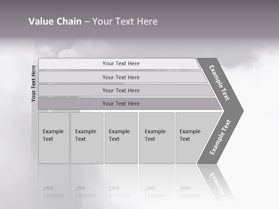 Sunset Energy Sky PowerPoint Template