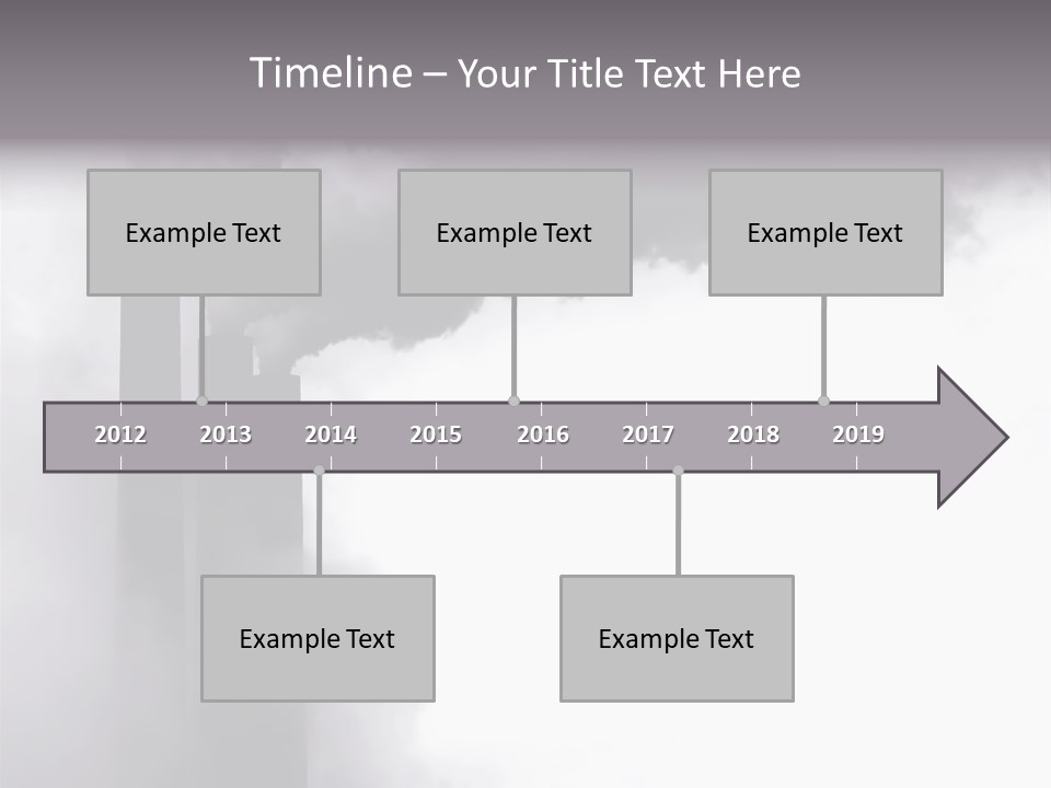 Sunset Energy Sky PowerPoint Template