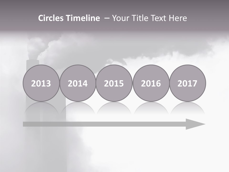Sunset Energy Sky PowerPoint Template