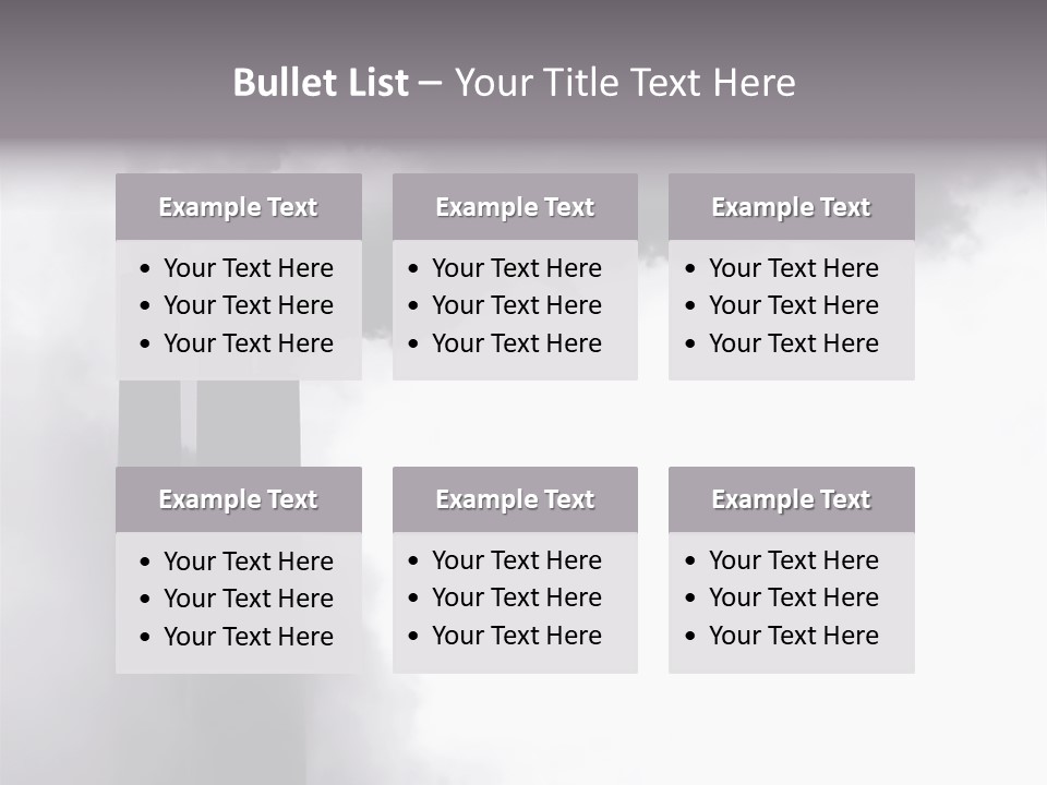Sunset Energy Sky PowerPoint Template