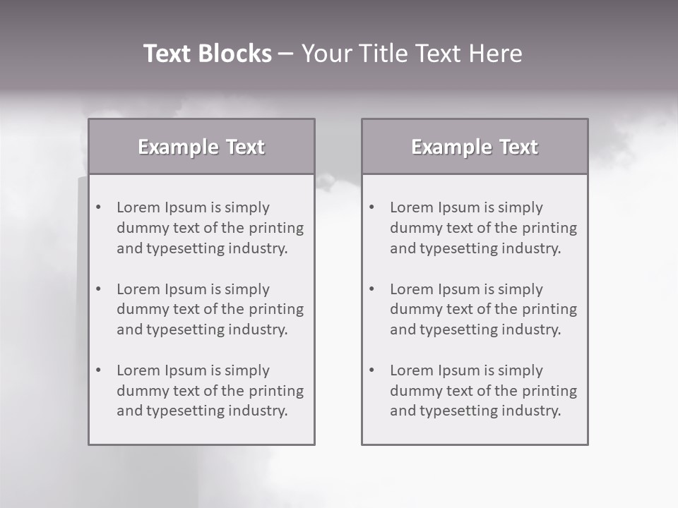 Sunset Energy Sky PowerPoint Template