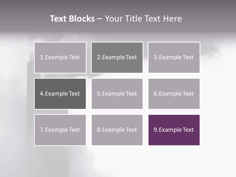 Sunset Energy Sky PowerPoint Template