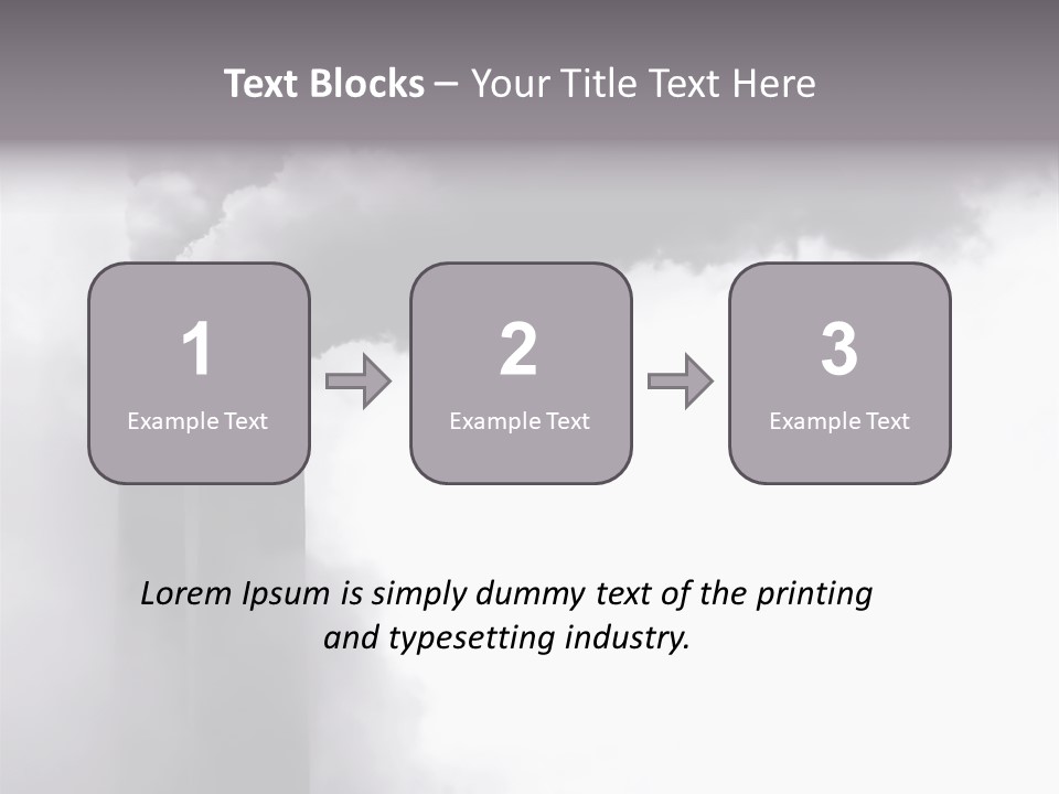 Sunset Energy Sky PowerPoint Template