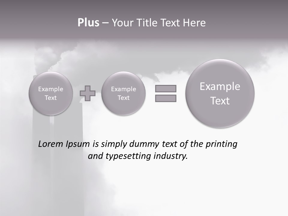 Sunset Energy Sky PowerPoint Template