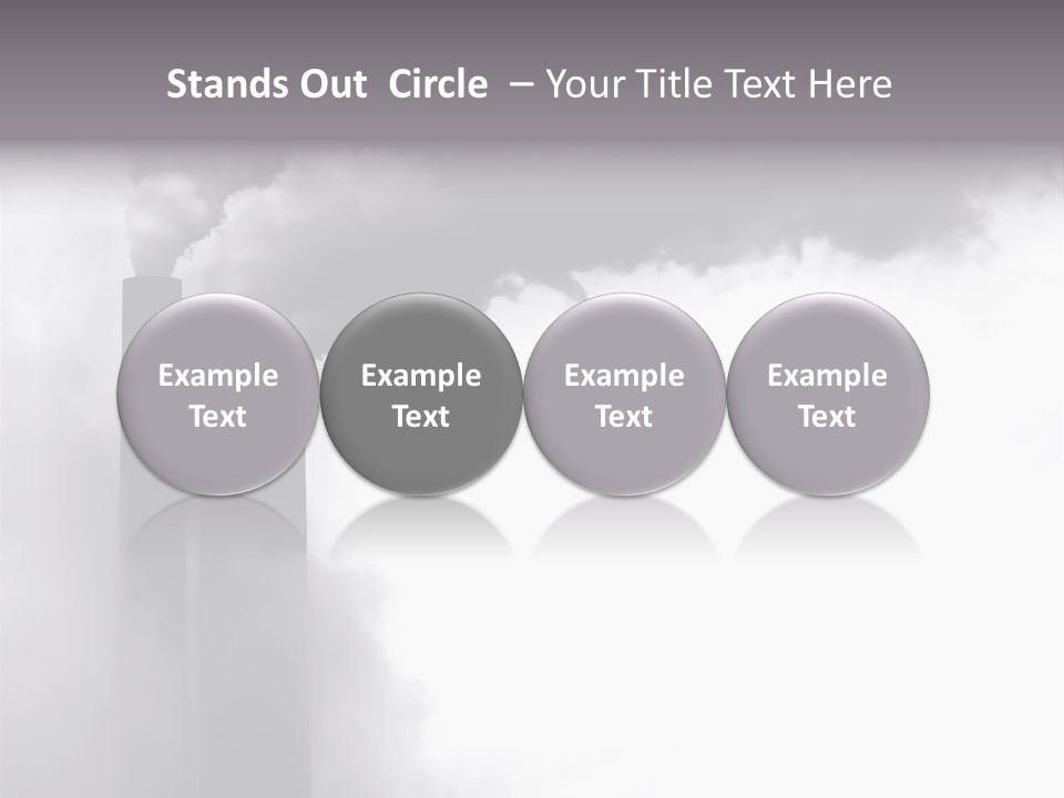 Sunset Energy Sky PowerPoint Template