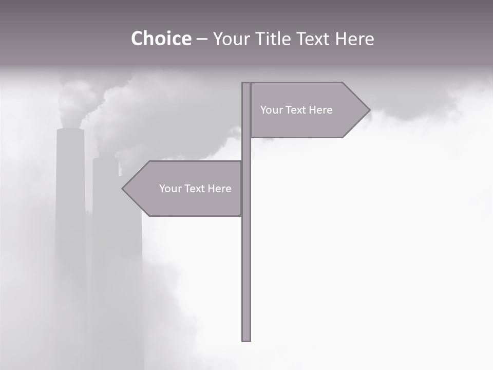 Sunset Energy Sky PowerPoint Template