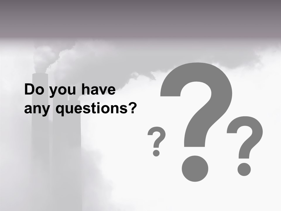 Sunset Energy Sky PowerPoint Template