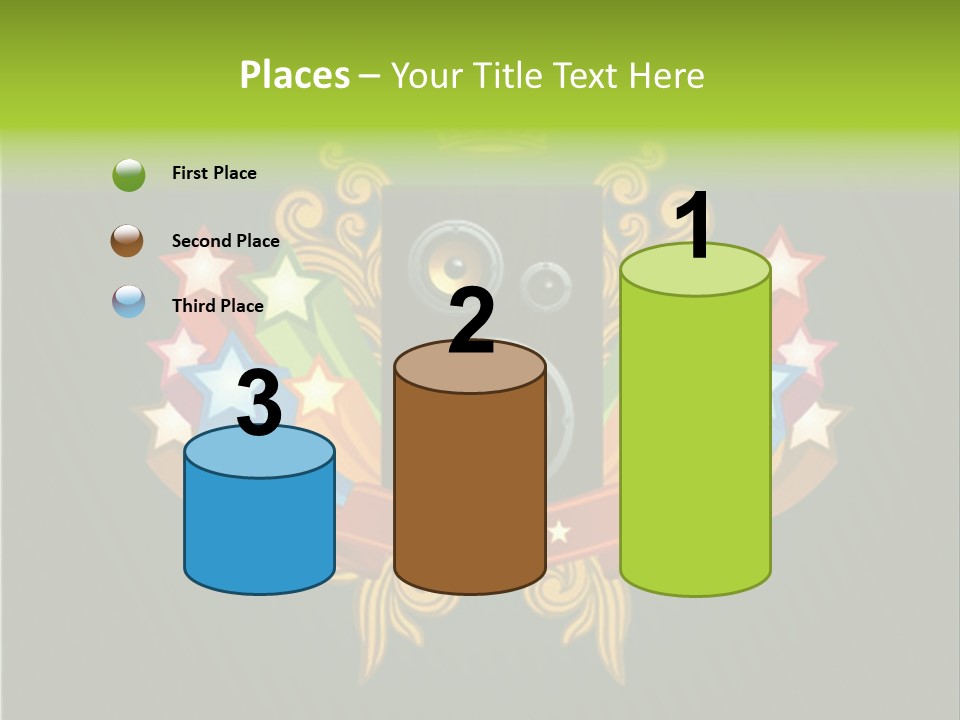 Front Red Speech PowerPoint Template