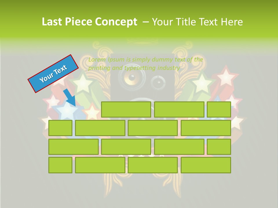 Front Red Speech PowerPoint Template