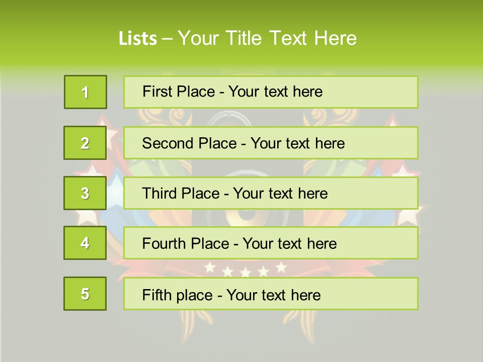 Front Red Speech PowerPoint Template
