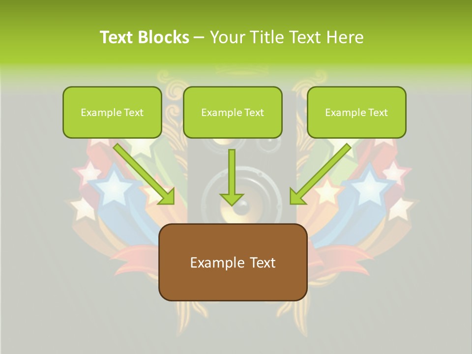 Front Red Speech PowerPoint Template