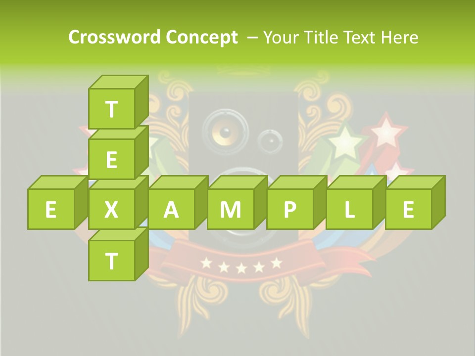 Front Red Speech PowerPoint Template