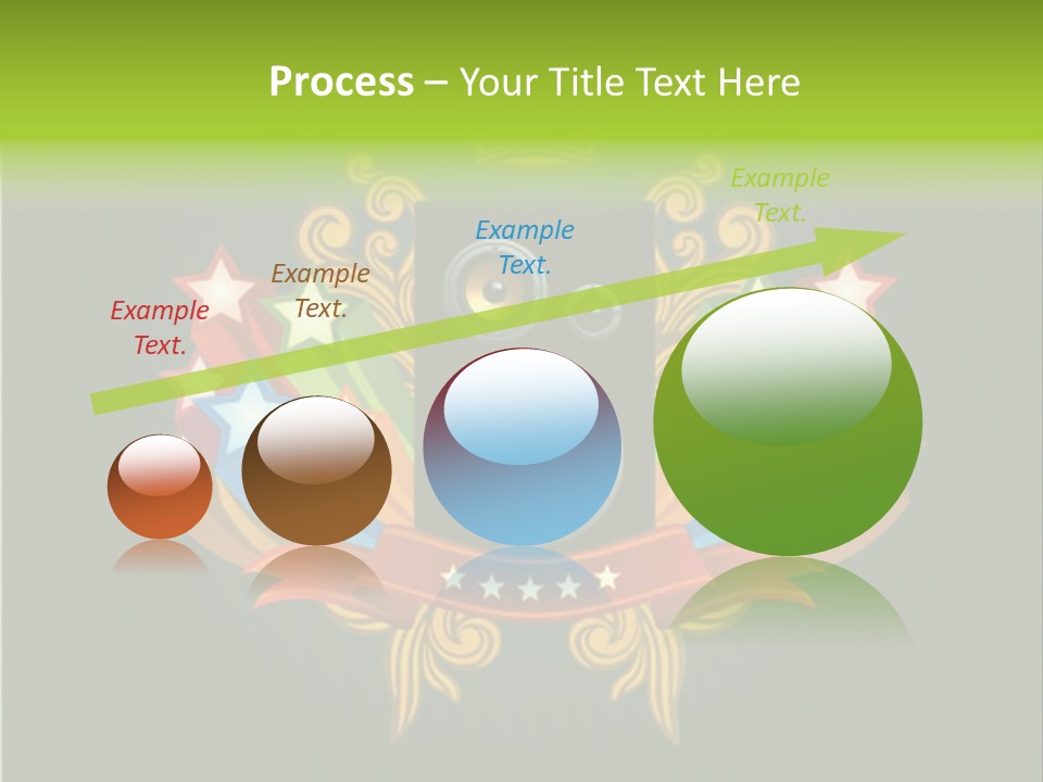 Front Red Speech PowerPoint Template