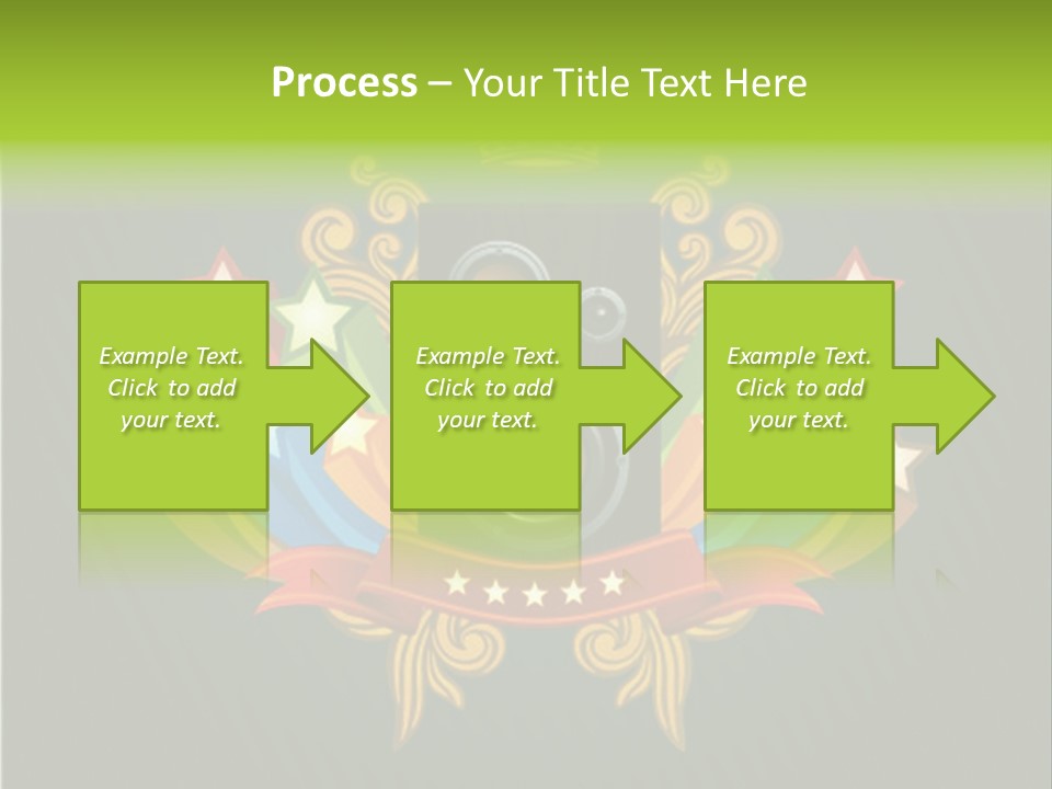 Front Red Speech PowerPoint Template