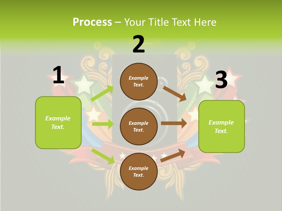 Front Red Speech PowerPoint Template