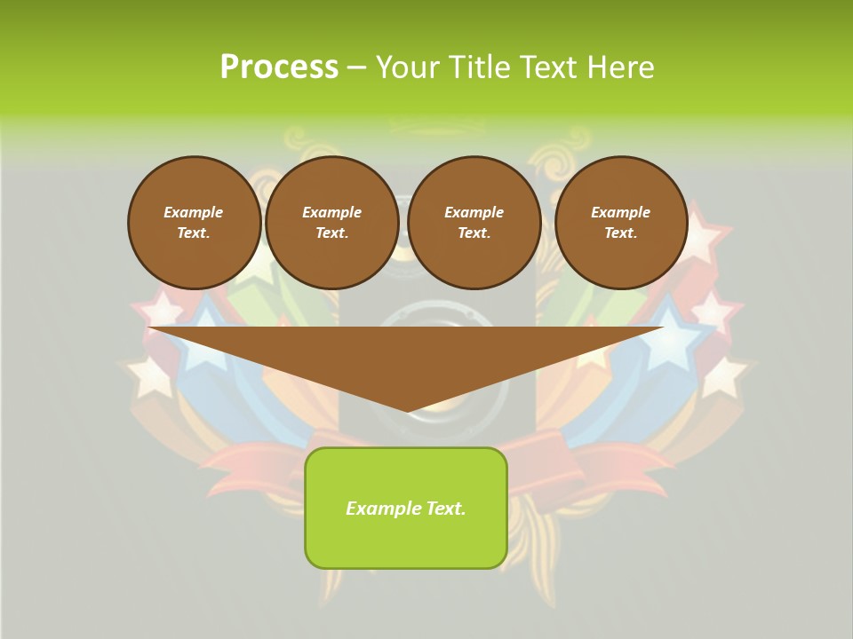 Front Red Speech PowerPoint Template