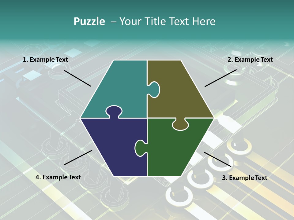 Yellow Fresh Black PowerPoint Template