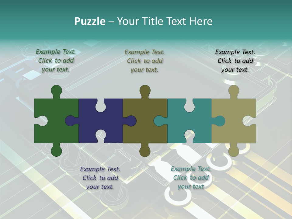 Yellow Fresh Black PowerPoint Template