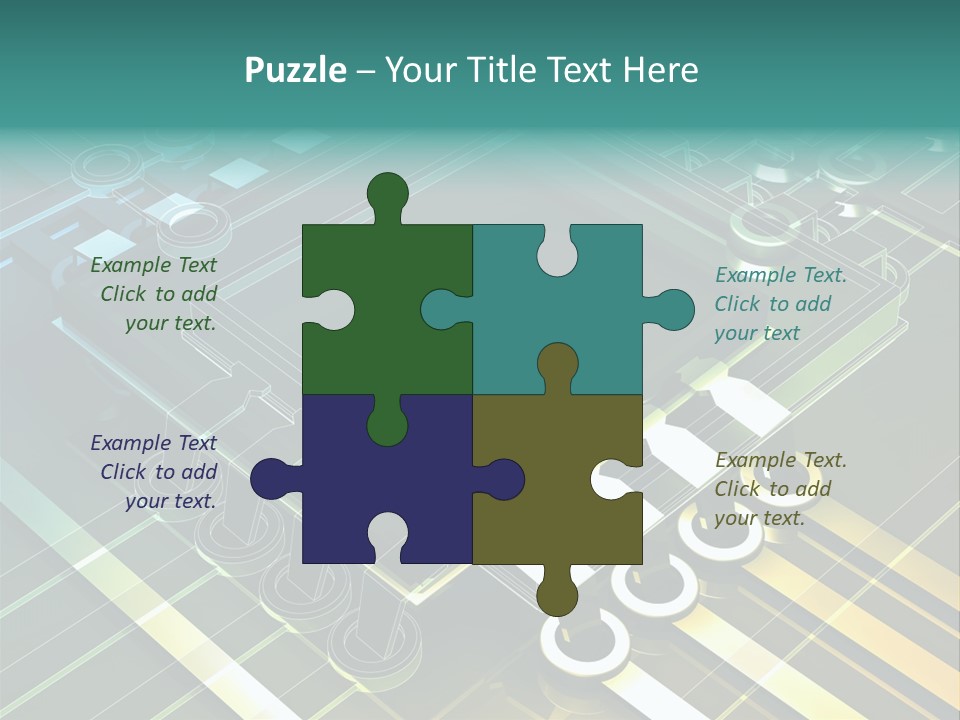 Yellow Fresh Black PowerPoint Template