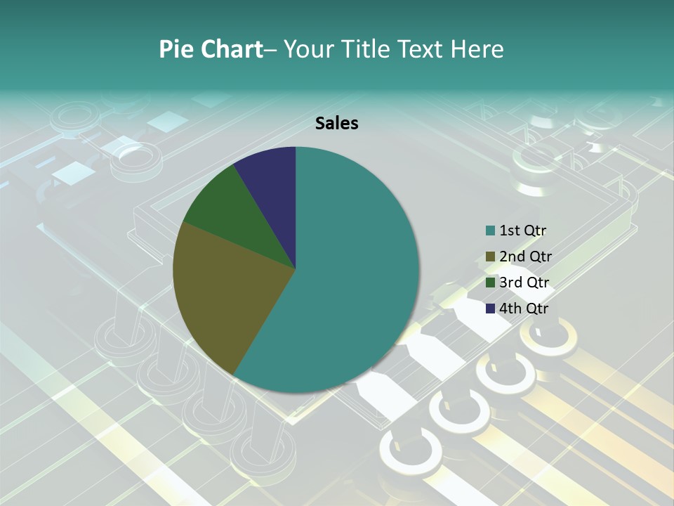 Yellow Fresh Black PowerPoint Template