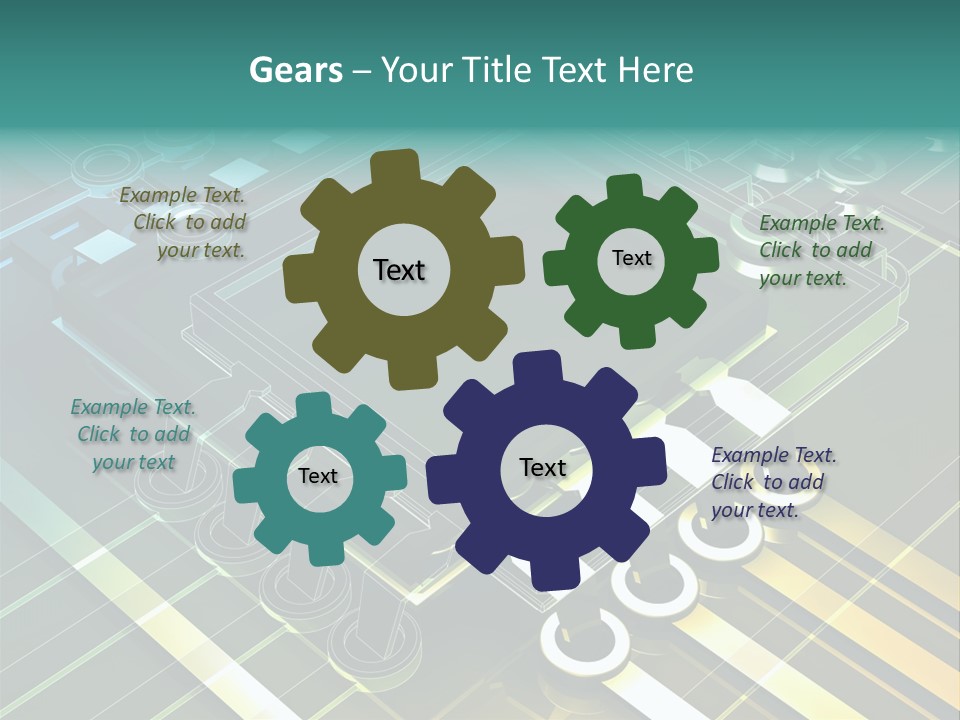 Yellow Fresh Black PowerPoint Template