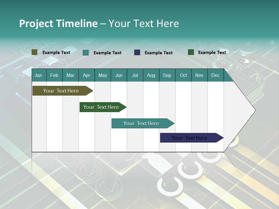 Yellow Fresh Black PowerPoint Template