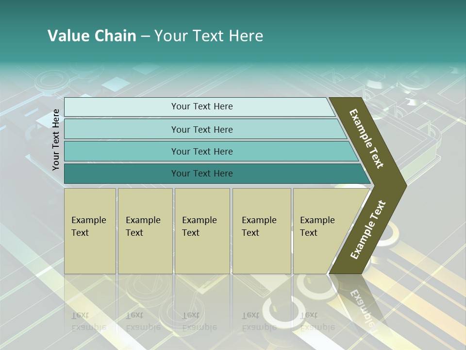 Yellow Fresh Black PowerPoint Template