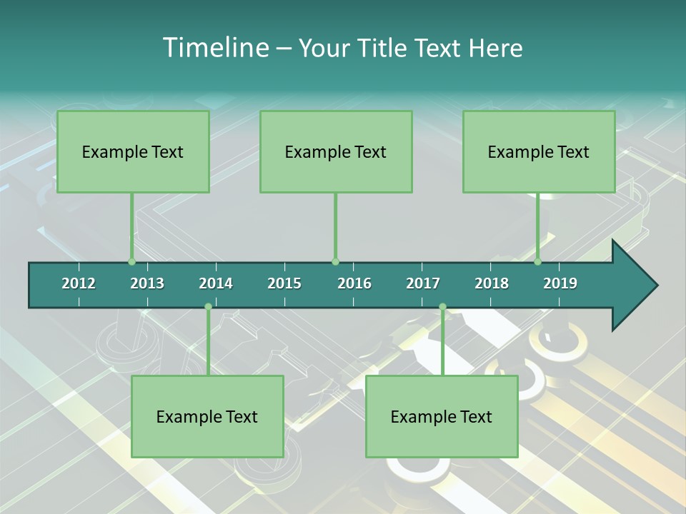 Yellow Fresh Black PowerPoint Template