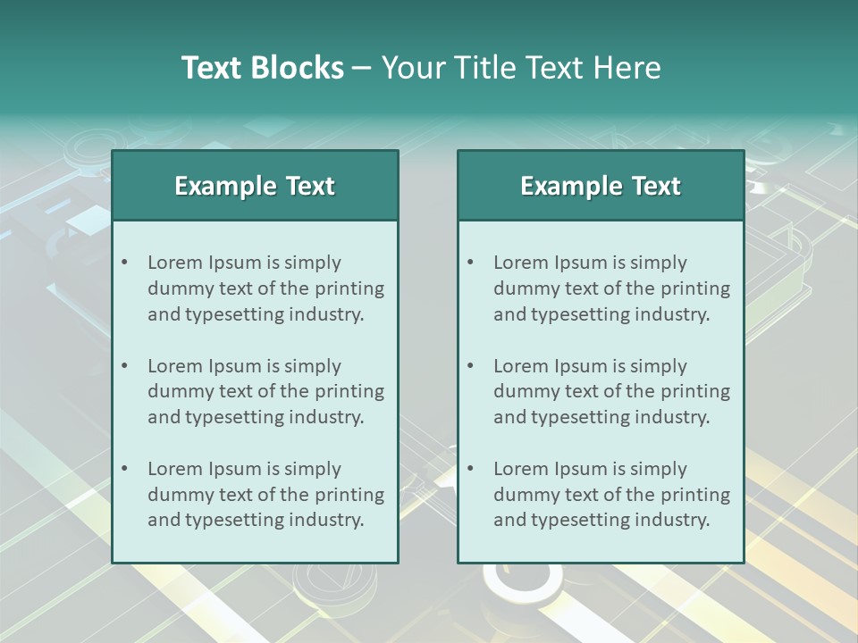 Yellow Fresh Black PowerPoint Template