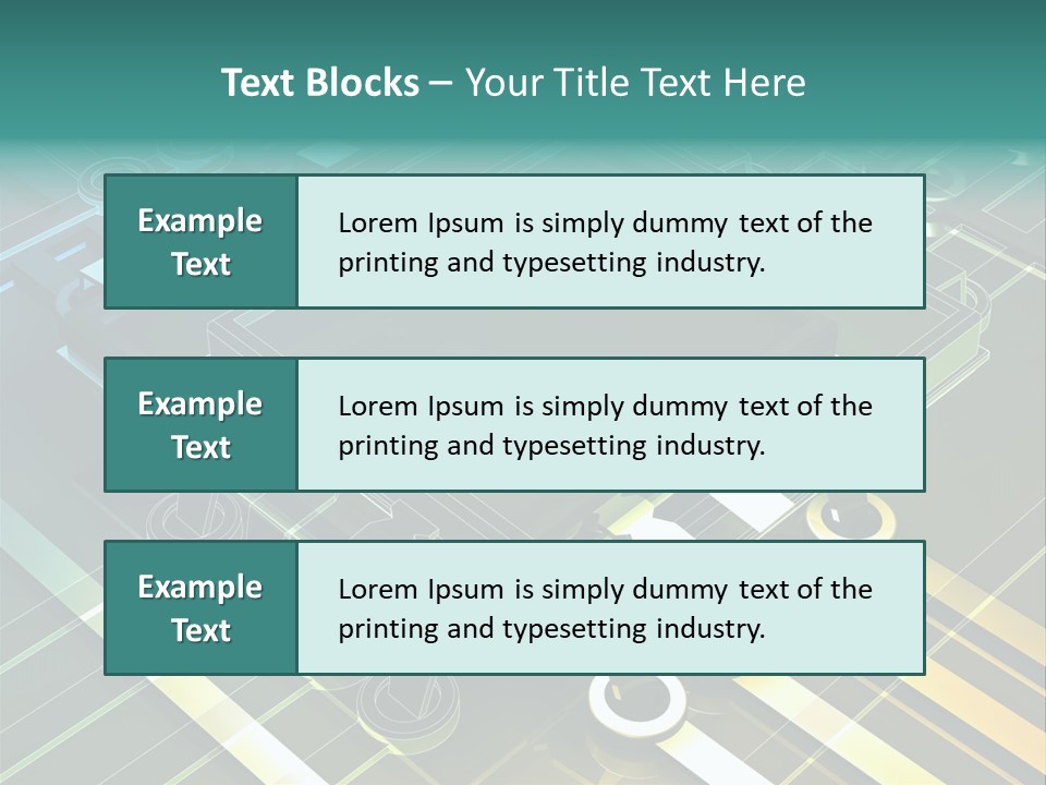 Yellow Fresh Black PowerPoint Template