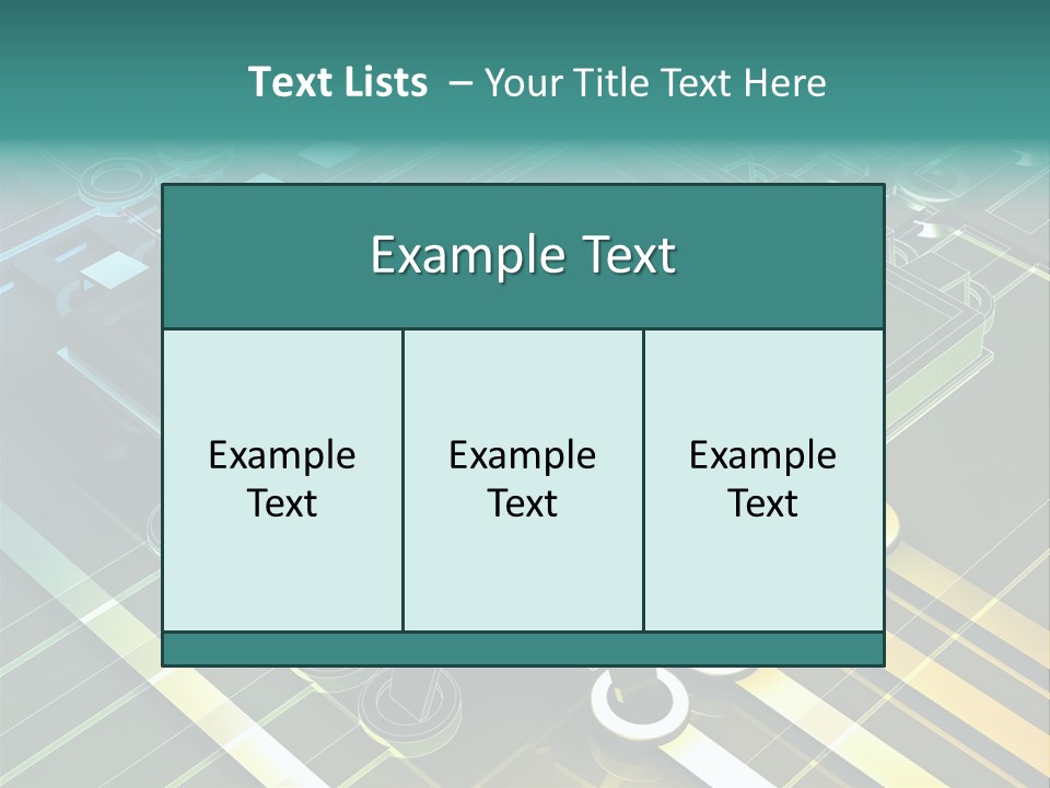 Yellow Fresh Black PowerPoint Template