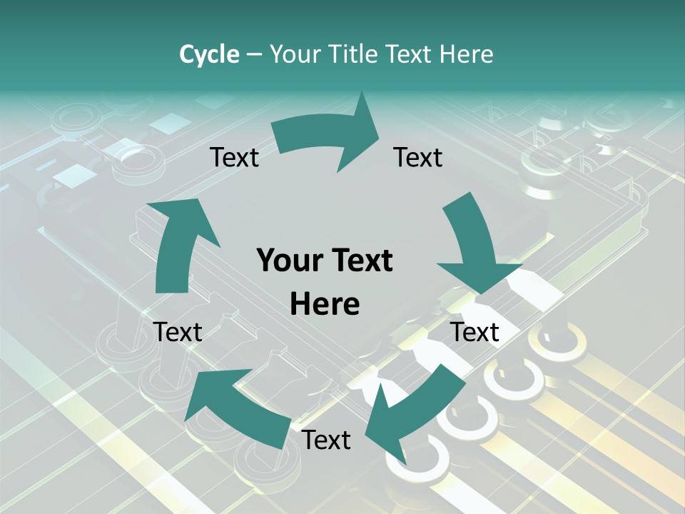 Yellow Fresh Black PowerPoint Template