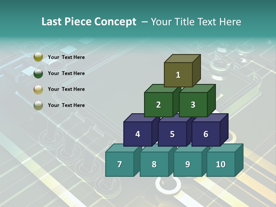 Yellow Fresh Black PowerPoint Template