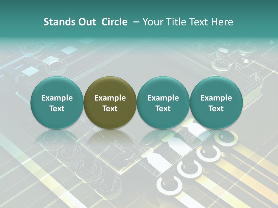 Yellow Fresh Black PowerPoint Template