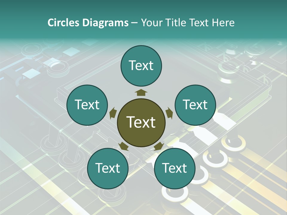 Yellow Fresh Black PowerPoint Template