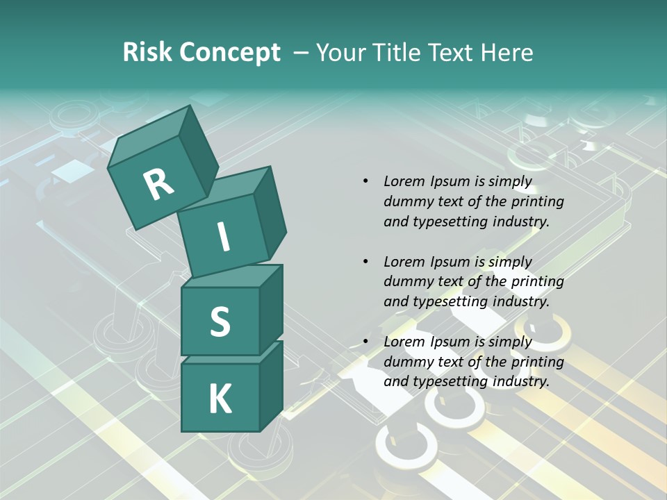 Yellow Fresh Black PowerPoint Template