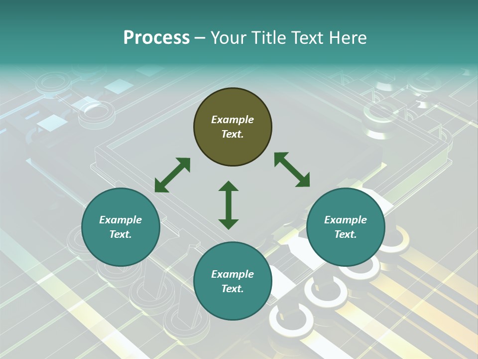 Yellow Fresh Black PowerPoint Template