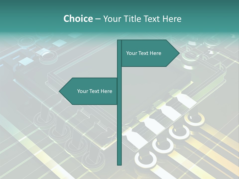 Yellow Fresh Black PowerPoint Template