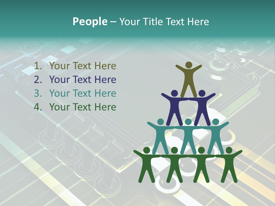 Yellow Fresh Black PowerPoint Template