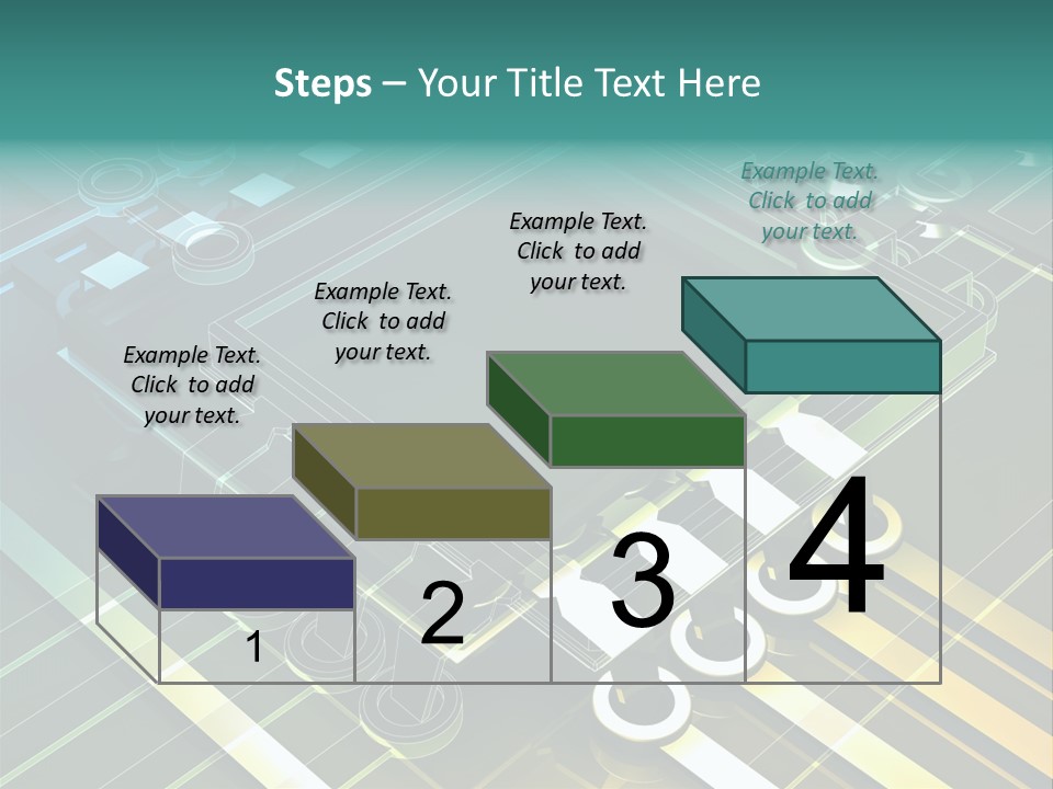 Yellow Fresh Black PowerPoint Template