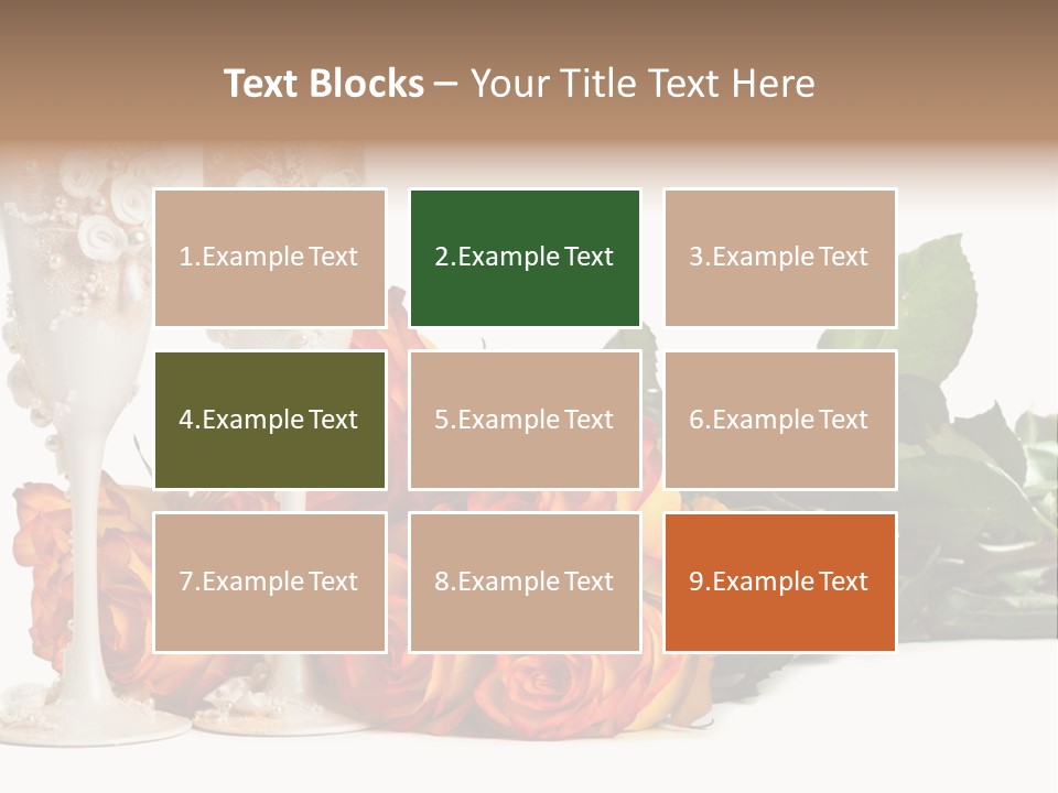 Day Alcohol Romantic PowerPoint Template